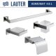 Набор аксессуаров для ванной Lauter 21SH71061 + 21SH71051 + 21SH71101 + 21SH71011 Chrome, 4 предмета