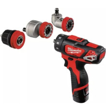 Дрель-шуруповерт Milwaukee M12 BDDXKIT-202C 4933447836 с 2-мя АКБ, кейс