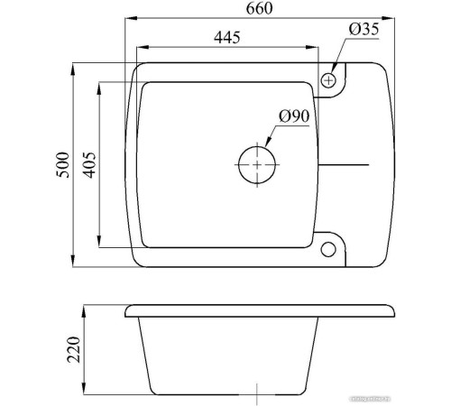 Кухонная мойка БелЭворс Flexi R серый