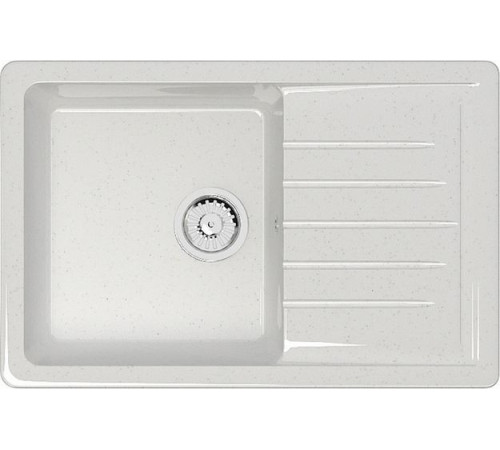 Кухонная мойка MARRBAXX Карельский камень модель 16/G31 белый