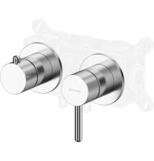 Смеситель Whitecross Y1243NIB брашированный никель