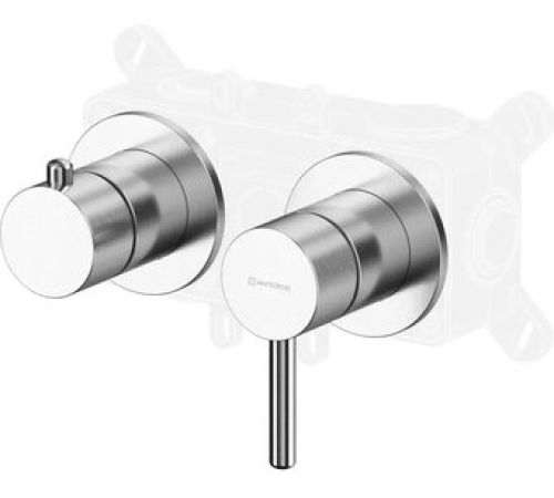 Смеситель Whitecross Y1243NIB брашированный никель