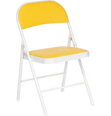 Стул TetChair Folder желтый/белый