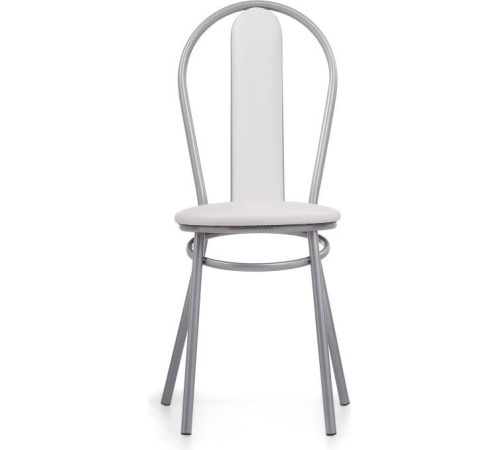 Стул Woodville Lamniel белый полимер/светлый мусс