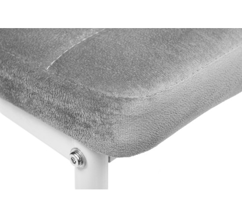 Стул Mio Tesoro Джия DC-060KD 2 шт, светло-серый/белый
