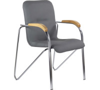 Офисный стул Brabix CF-103 532758 хром/серый