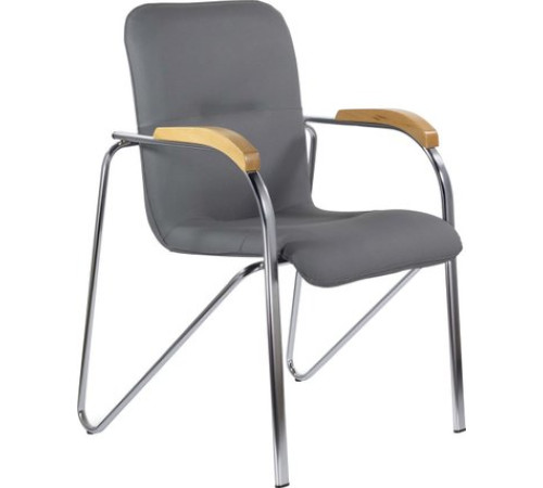 Офисный стул Brabix CF-103 532758 хром/серый