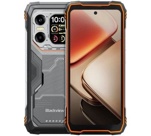 Телефон Blackview Xplore 1 12GB/256GB черный/оранжевый