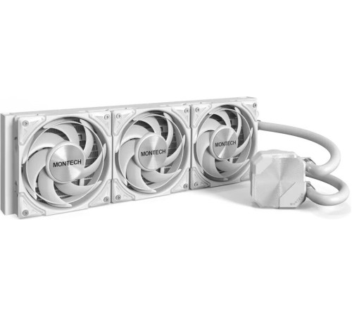 Система жидкостного охлаждения для процессора Montech HyperFlow Silent 360 белый