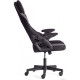 Игровое геймерское кресло TetChair iBear ткань черный/серый