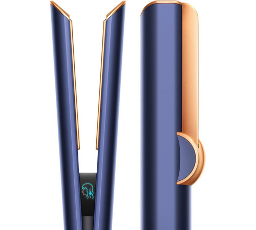 Выпрямитель Dyson Airstrait с переходником на евровилку, берлинская лазурь/медный