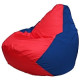 Кресло-мешок Flagman Груша Мини L Г0.1-172 красный/синий