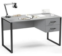 Стол Soma Slava 135x66 серый/черный