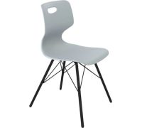 Стул Sheffilton SHT-ST58/S370VP A5-7 серый/черный муар