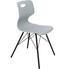 Стул Sheffilton SHT-ST58/S370VP A5-7 серый/черный муар