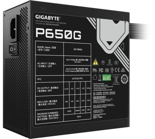 Блок питания Gigabyte P650G