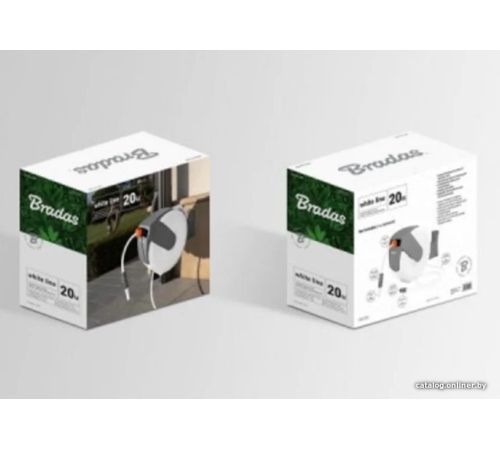 Катушка со шлангом Bradas White Line WL-W6B20 1/2