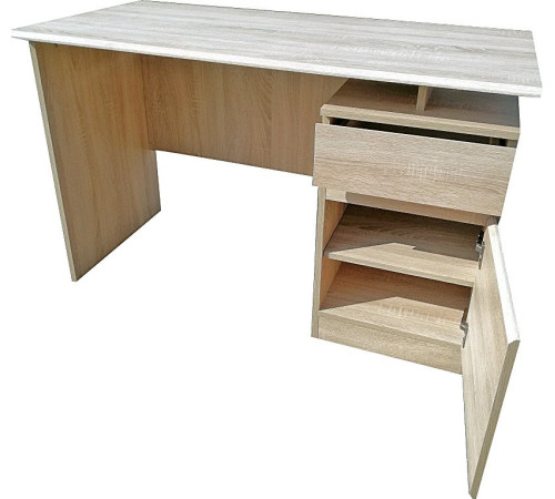 Стол Евва Турин ТР-1D1S/S дуб сонома