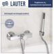 Смеситель Lauter Art 21CK9680C с лейкой Lily 21S10048