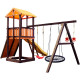 Игровой комплекс Perfetto Sport Pitigliano-5 + качели Паутина