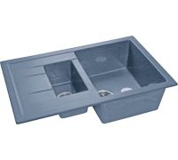 Кухонная мойка GranFest GF-Q775KL графит