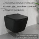 Унитаз подвесной Lauter Magdeburg 21103EC + AM.PM I012703.0201 черный матовый