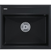 Кухонная мойка Paulmark Stepia 60 PM115951-BLM черный металлик