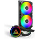 Система жидкостного охлаждения для процессора Montech LightFlow ARGB 240 черный