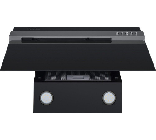 Кухонная вытяжка MAUNFELD Bridge Line 60 черный/вставка сатин