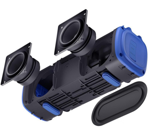 Беспроводная колонка Xiaomi Mi Portable 16W синий, международная версия