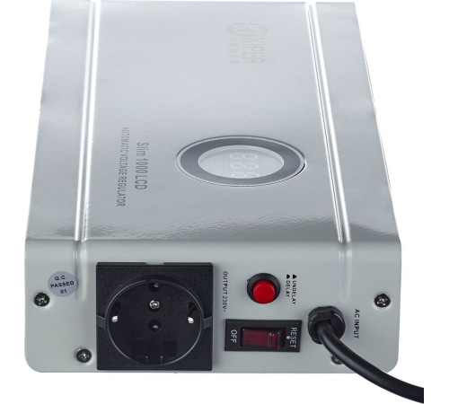 Стабилизатор напряжения Kiper Power Slim 1000 LCD