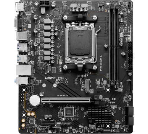 Материнская плата MSI Pro B650M-E