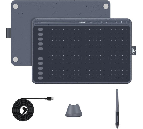 Графический планшет Huion HS611 серый космос