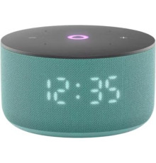 Умная колонка Яндекс Станция Мини 3 с часами бирюзовый