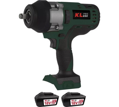 Гайковерт KLPRO KLSS18BHX-80 с 2-мя АКБ, кейс