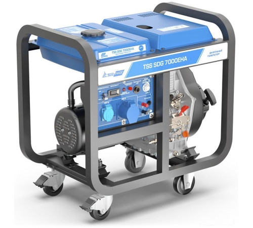 Дизельный генератор ТСС SDG 7000EHA 100033