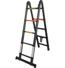 Лестница-трансформер RockForce RF-UP160-M 2x5 ступеней