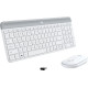 Клавиатура + мышь Logitech MK470 Slim Wireless Combo 920-009183 белый, нет кириллицы