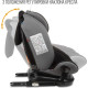 Детское автокресло Zlatek Cruiser Isofix Lux KRES4082 черный/серый