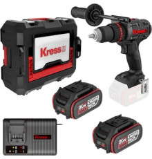 Ударная дрель-шуруповерт Kress KUC35 с 2-мя АКБ, кейс