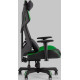 Игровое геймерское кресло TopChairs Рэтчэт GMP-001-1 зеленый