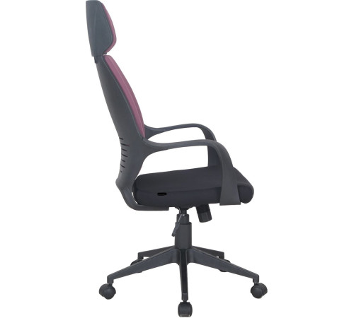 Кресло Brabix Galaxy EX-519 черный/терракотовый