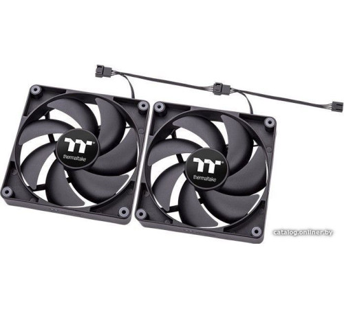 Комплект вентиляторов для корпуса Thermaltake CT120 2-Fan Pack CL-F147-PL12BL-A