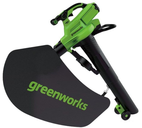 Ручная воздуходувка Greenworks GD40BVII 40V 2406907 без АКБ
