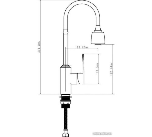 Смеситель Econoce EC0275BL