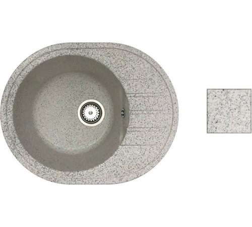 Кухонная мойка БелЭворс New Lux L олово, без сифона