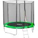 Батут Happy Jump 8ft Pro 252 см с внешней сеткой и лестницей