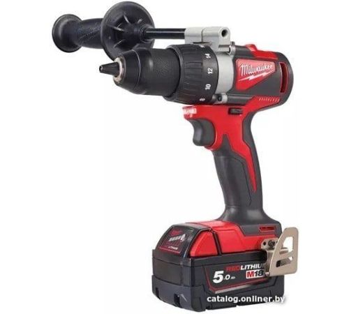 Дрель-шуруповерт Milwaukee M18 BLDD2-502X 4933464515 с 2-мя АКБ, кейс