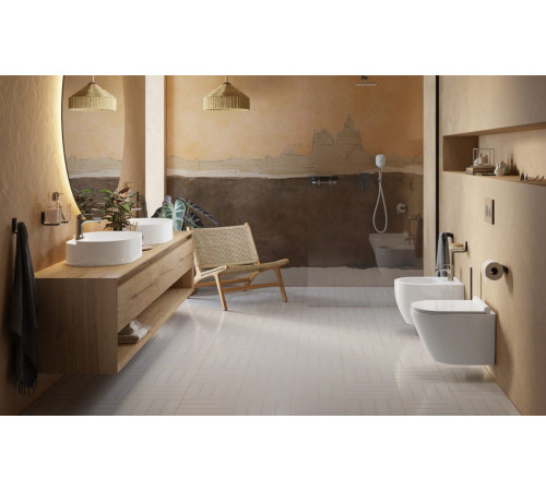 Унитаз подвесной Uptrend Caneo Rimless TR2196DF с сиденьем