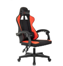 Игровое геймерское кресло Zombie Rudger черный/красный